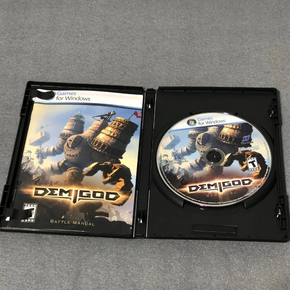 Demigod PC Games for Windows XP 7 10 RPG Strategy Action DVD-ROM